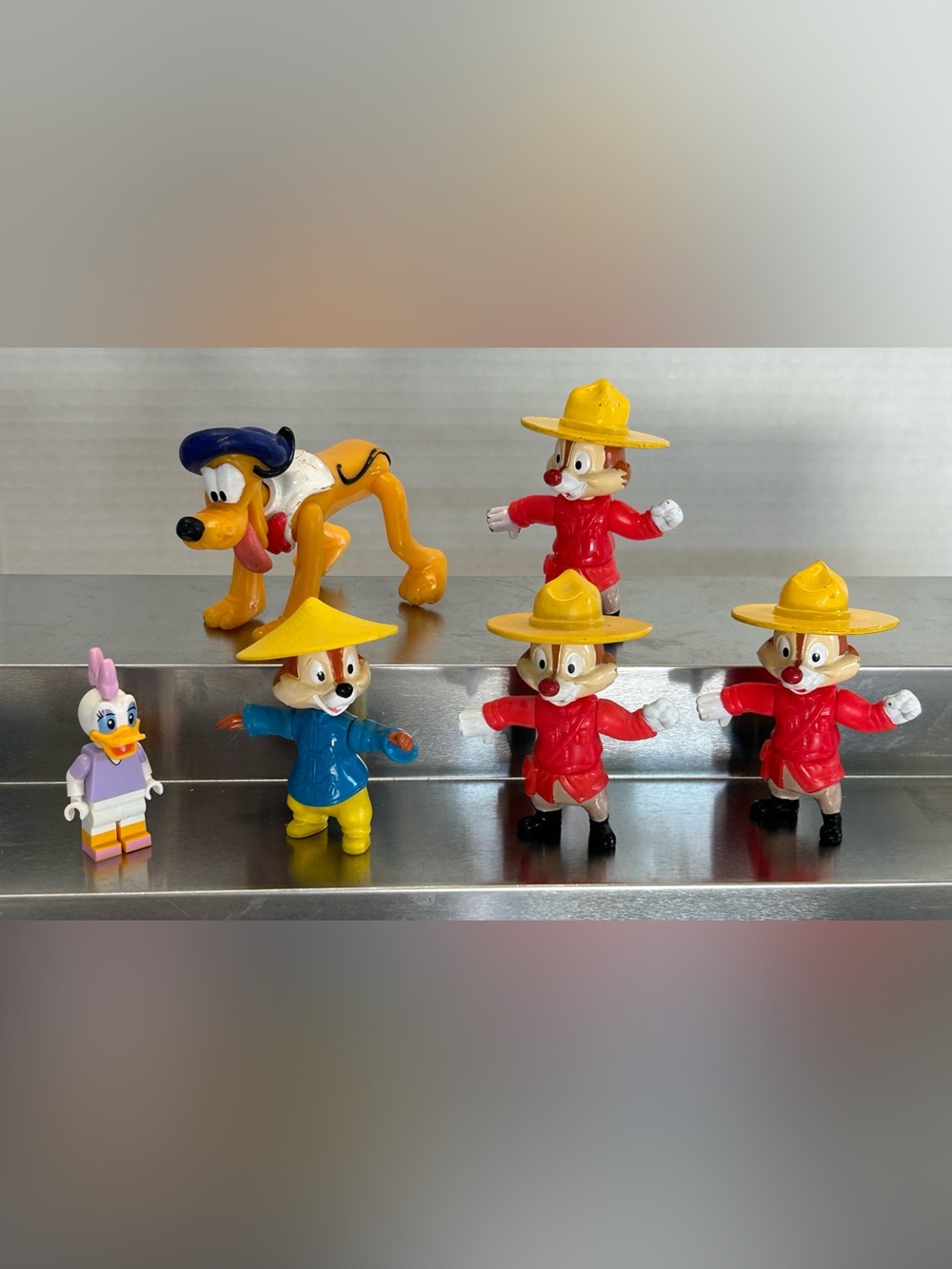 1994 McDonald's Happy Meal "Mickey & Friends Epcot Center Adventures Figures